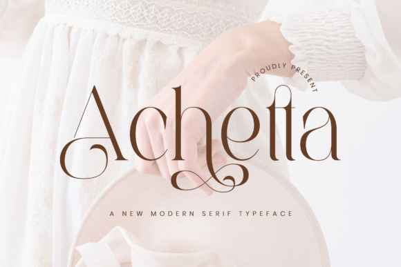 Achetta: A Stylish Serif Font for Digital Marketing