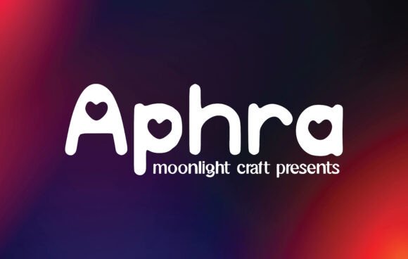 Aphra: A Handwritten Font for Creative Publishing