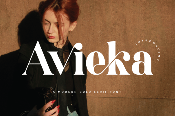 Avieka: A Serif Font for Real-World Design