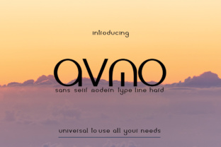 Avmo: A Serif for Better Reading