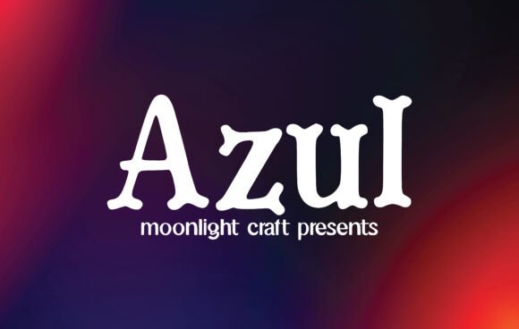 Azul: A Handwritten Font for Creative Marketing