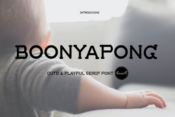Boonyapong: A Stylish Serif Font