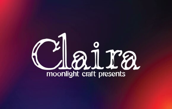 Claira: A Handwritten Font for Elegant Design