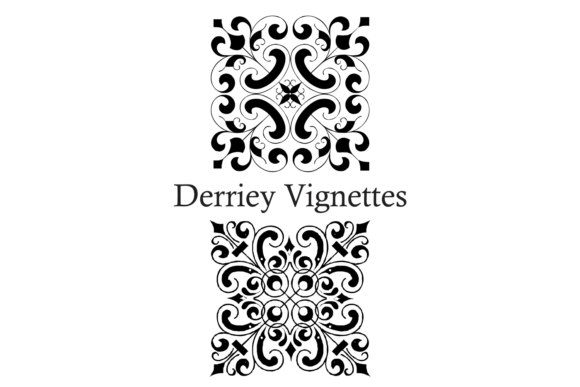 Derriey Vignettes Family: A Font for Digital Storytelling
