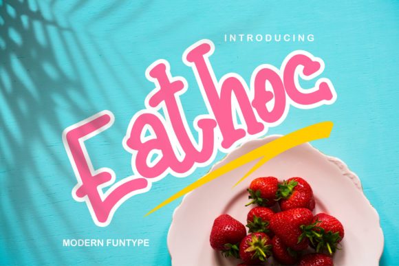 Eathoc: A Vibrant Serif Font for Creative Projects