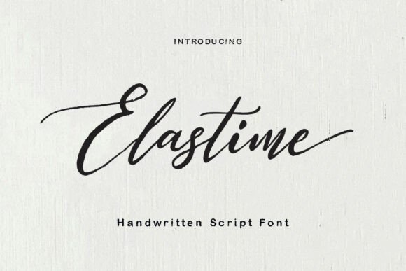 Elastime: A Font for Business Brilliance