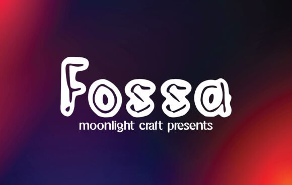 Fossa: A Handwritten Font for Web Design