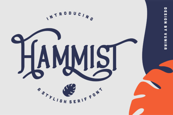 Hammist: A Stylish Serif Font for Web Design
