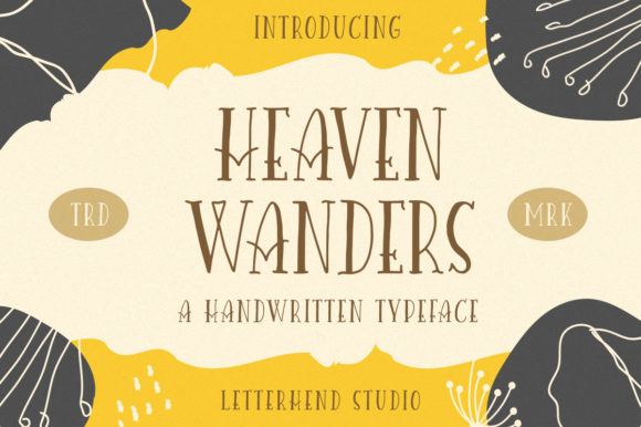 Heaven Wanders: A Font for Polished Branding