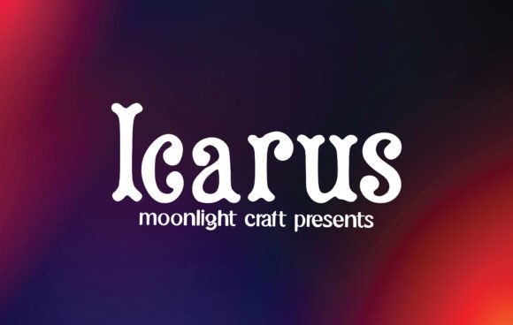 Icarus Font: Handwritten Elegance for Web Design