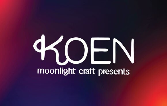 Koen: A Handwritten Font for Creative Makers