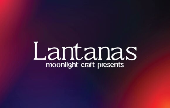 Lantanas: A Handwritten Font for Business Brilliance