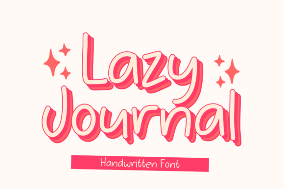Lazy Journal Font for Creative Projects