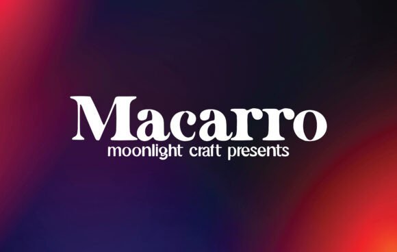 Macarro: A Handwritten Font for Creative Design