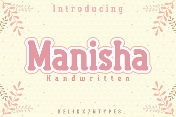 Manisha: A Serif Font for Elegant Design