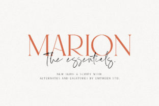 Marion the Essentials: A Font That Elevates Design