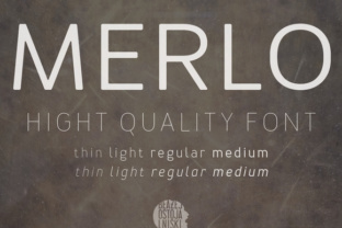 Merlo: A Serif Font for Editorial Excellence