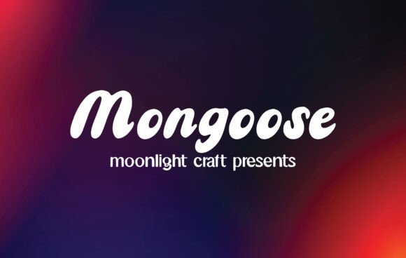 Mongoose: A Handwritten Font for Impactful Design