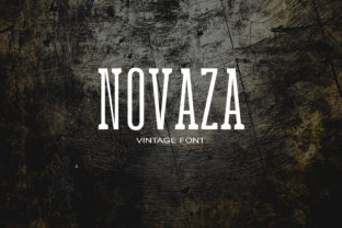 Novaza: A Serif Font for Digital Design