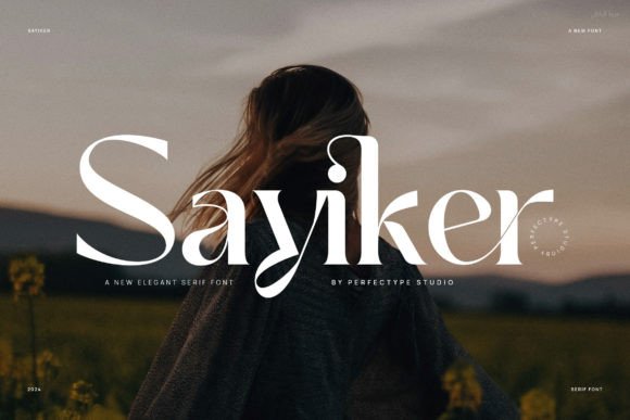 Sayiker: A Classy Serif Font for Business Branding