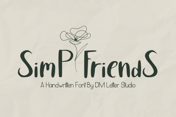 Simp Friends Font for Creative Campaigns