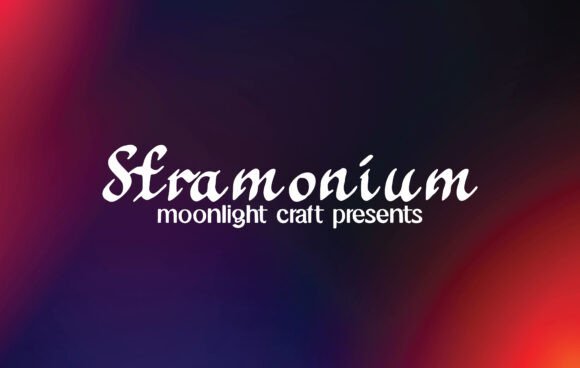 Stramonium: A Beautiful Handwritten Font