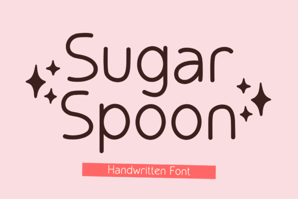 Sugar Spoon: A Handwritten Font for Playful Branding