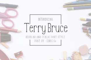 Terry Bruce Font: Elegant & Engaging