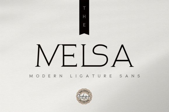The Melsa: A Serif Font for Creative Campaigns