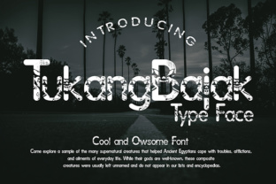 TukangBajak: A Serif Font for Web Design