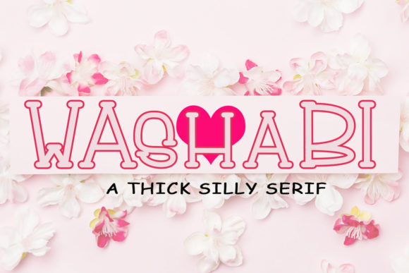 Washabi: A Serif Font for Polished Branding